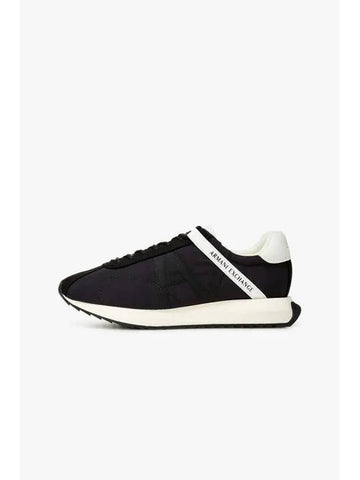 Men s Mesh Lining Platform Sneakers Black - ARMANI EXCHANGE - BALAAN 1