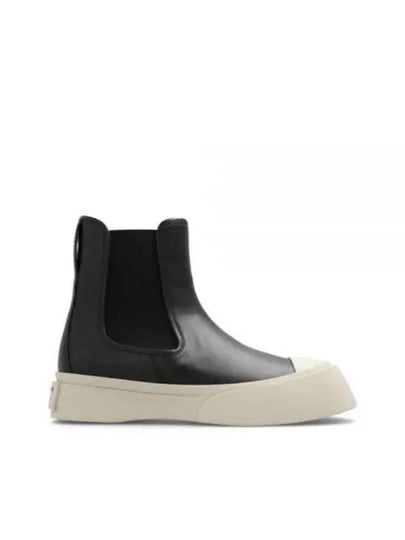 PABLO Nappa Leather Chelsea Boots Black - MARNI - BALAAN 2