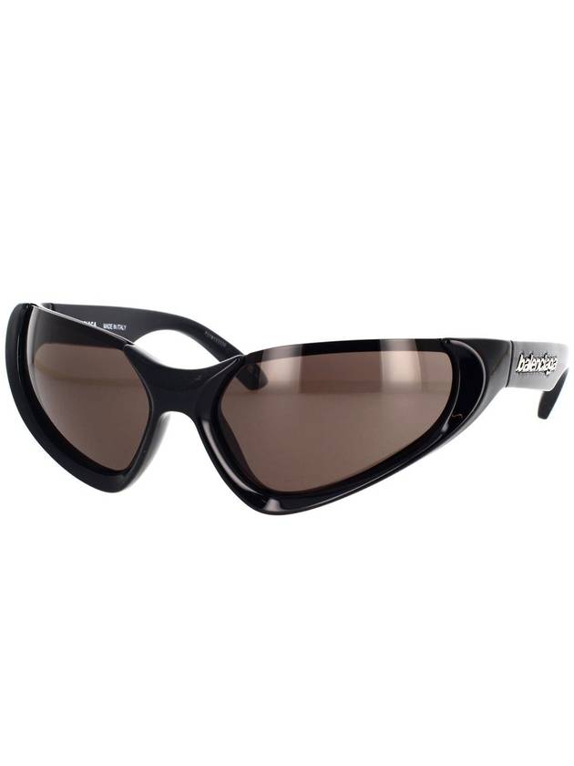 Eyewear Inverted Triangle Sunglasses Black - BALENCIAGA - BALAAN 3