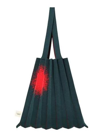 tote bag red green - PLEATSMAMA - BALAAN 1