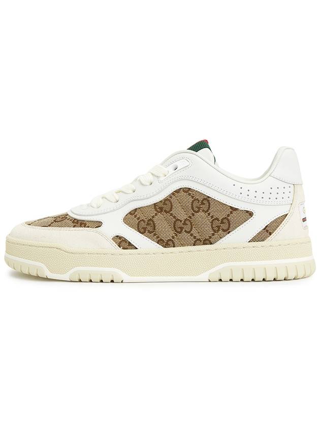 Original GG Canvas Low Top Sneakers White Beige - GUCCI - BALAAN 4