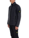 Men's Wappen Patch Padded Jacket Navy - STONE ISLAND - BALAAN 3