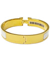 Clic H Bracelet Gold Blanc - HERMES - BALAAN 6