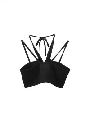 Feng Chen Wang sleeveless halter neck detail bralette 270386 - FENG CHEN WANG - BALAAN 1