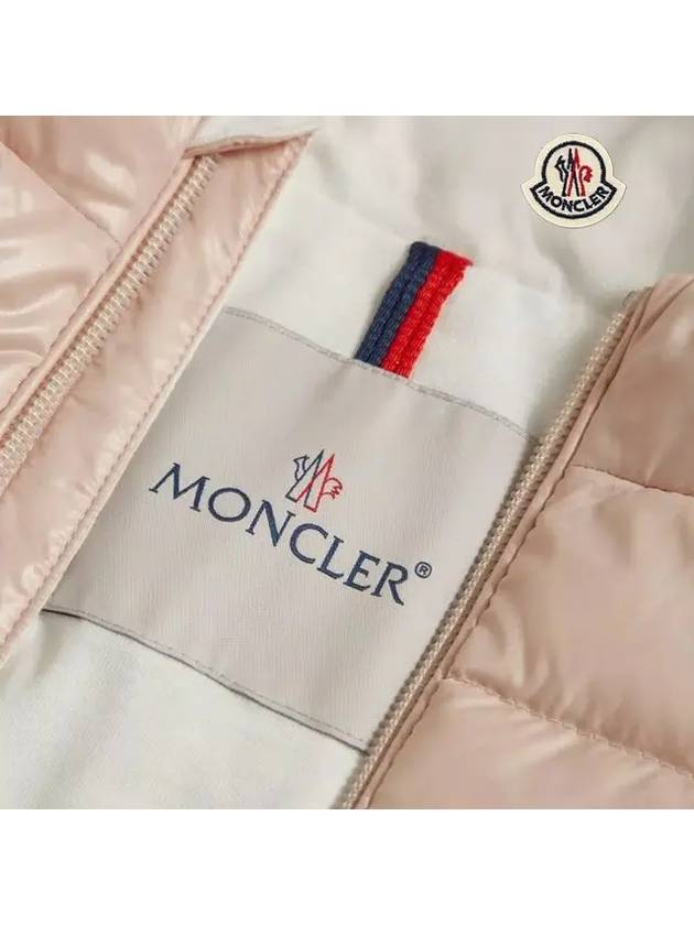 Baby Girls Down Padded Jacket Light Pink ANAND 1A00006 5963V 51U - MONCLER - BALAAN 7