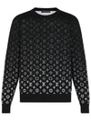 Lvse Monogram Degrade Sweatshirt Black - LOUIS VUITTON - BALAAN 2