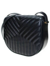 Joan Satchel Quilted Shoulder Bag Black - SAINT LAURENT - BALAAN.