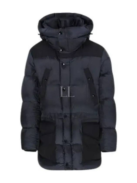 Logo Applique Nylon Puffer Padding Charcoal Grey - BURBERRY - BALAAN 2