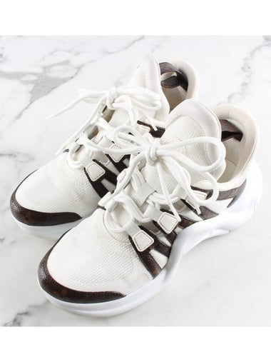 LV Archlight Sneakers White 37 240 - LOUIS VUITTON - BALAAN 1