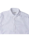 Oversized Fit Oxford Long Sleeve Shirt White - MAISON MARGIELA - BALAAN 4