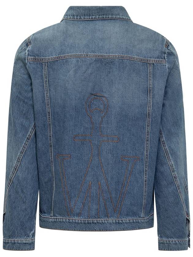 Twisted Denim Jacket Blue - JW ANDERSON - BALAAN 3