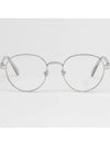 Glasses frame ML5179 016 silver round - MONCLER - BALAAN 3