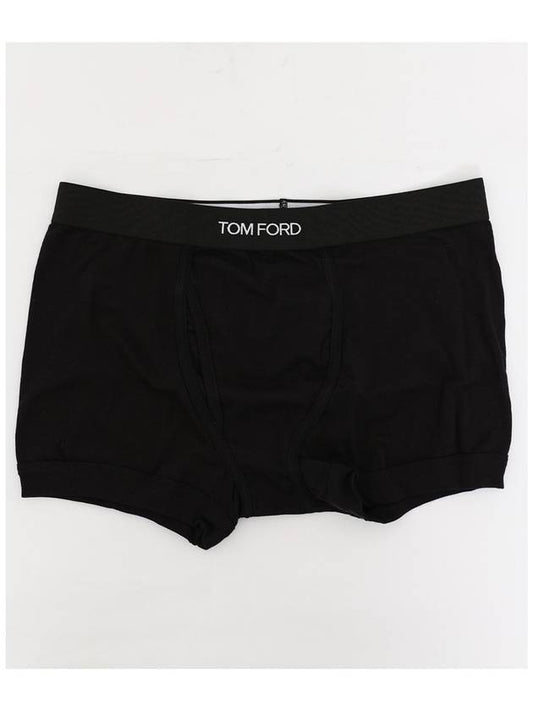 Men's Classic Fit Boxer Briefs Black - TOM FORD - BALAAN 2