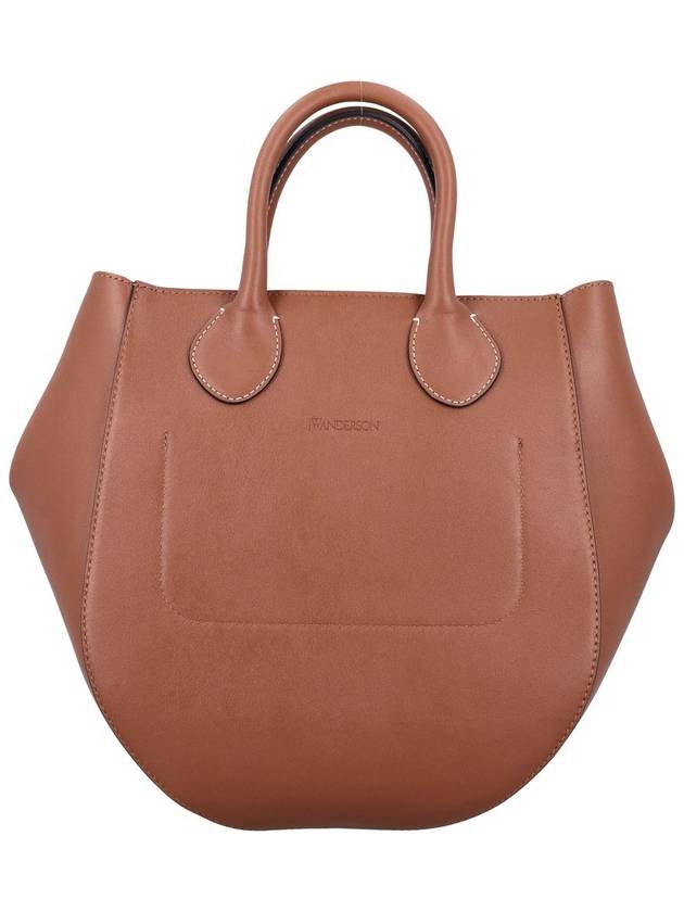 Punch Small Tote Bag Chestnut - JW ANDERSON - BALAAN 5