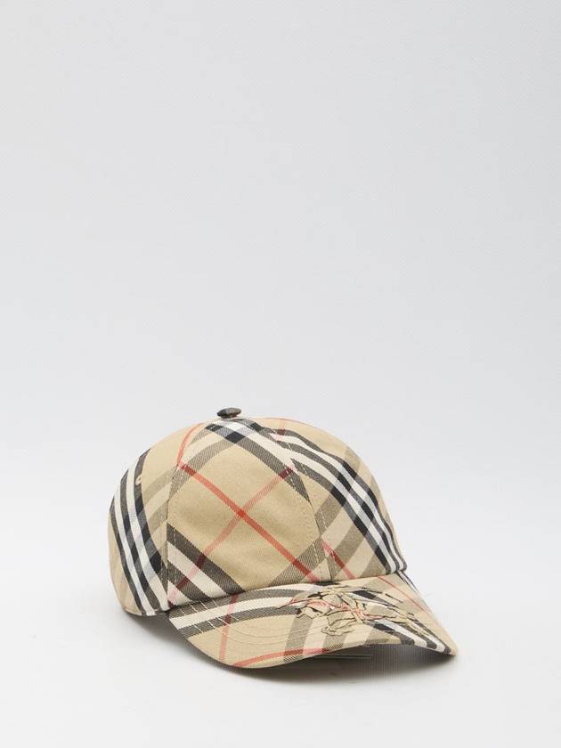 Vintage Check Base Ball Cap Beige - BURBERRY - BALAAN 2