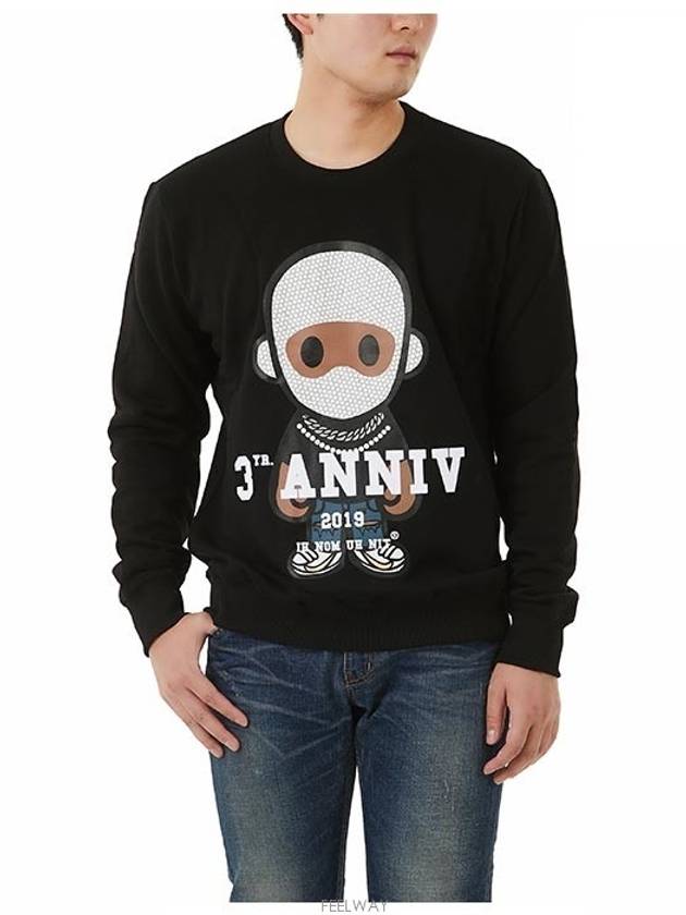 NUW19253 009 W BIG Future Print Sweatshirt - IH NOM UH NIT - BALAAN 3