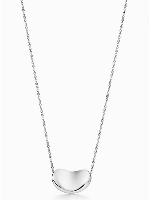 Tiffany Elsa Peretti Bean Design Pendant in Sterling Silver 18mm - TIFFANY & CO. - BALAAN 1