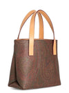 paisley mini tote bag brown - ETRO - BALAAN 4