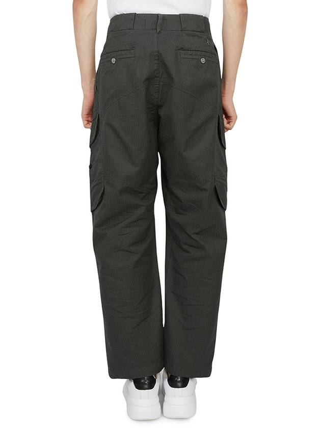 Shadow Project Cotton Nylon Cargo Straight Pants Green - STONE ISLAND - BALAAN 5