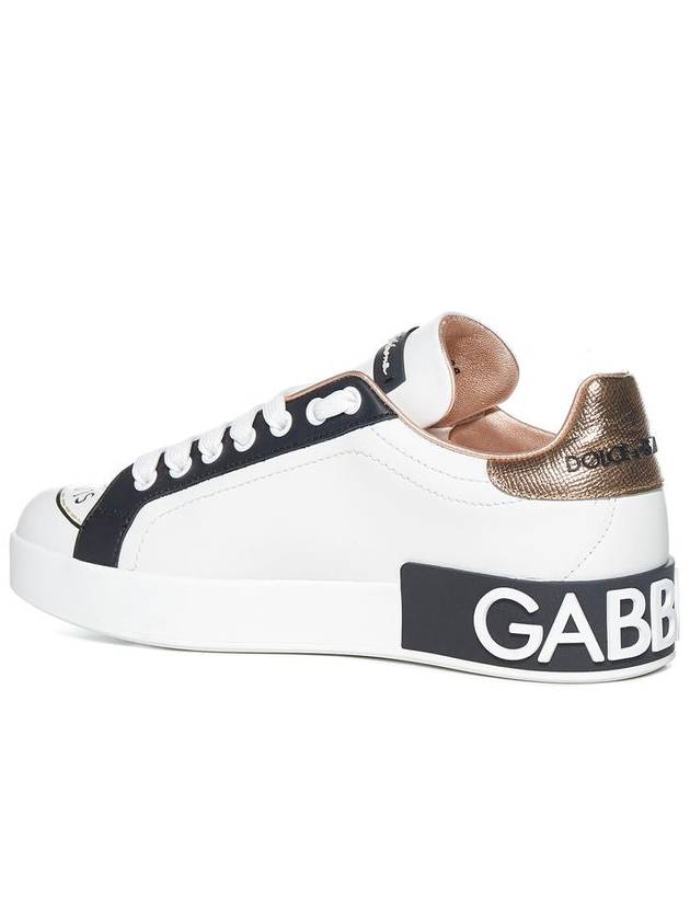 Portofino low-top sneakers white - DOLCE&GABBANA - BALAAN 4