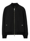 Quilted Bomber Jacket Black - BURBERRY - BALAAN 2