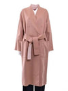 Parsec Wool Cashmere Double Coat Beige - MAX MARA - BALAAN 2