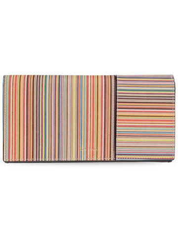 Paul Smith Leather Wallet, Women's, Multicolour - PAUL SMITH - BALAAN 1