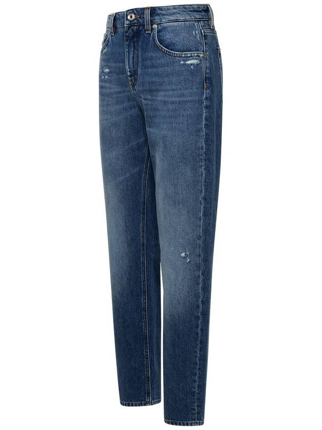 23 fw Boyfriend Jeans WITH Logo Plaid FTAIADG8JZ6S9001 B0270472344 - DOLCE&GABBANA - BALAAN 3