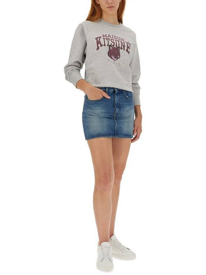 Maison Kitsuné Fox Campus Sweatshirt - MAISON KITSUNE - BALAAN 2