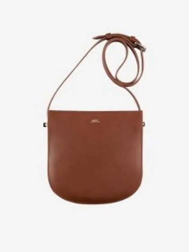 Geneve Smooth Leather New Shoulder Bag Brown - A.P.C. - BALAAN 2