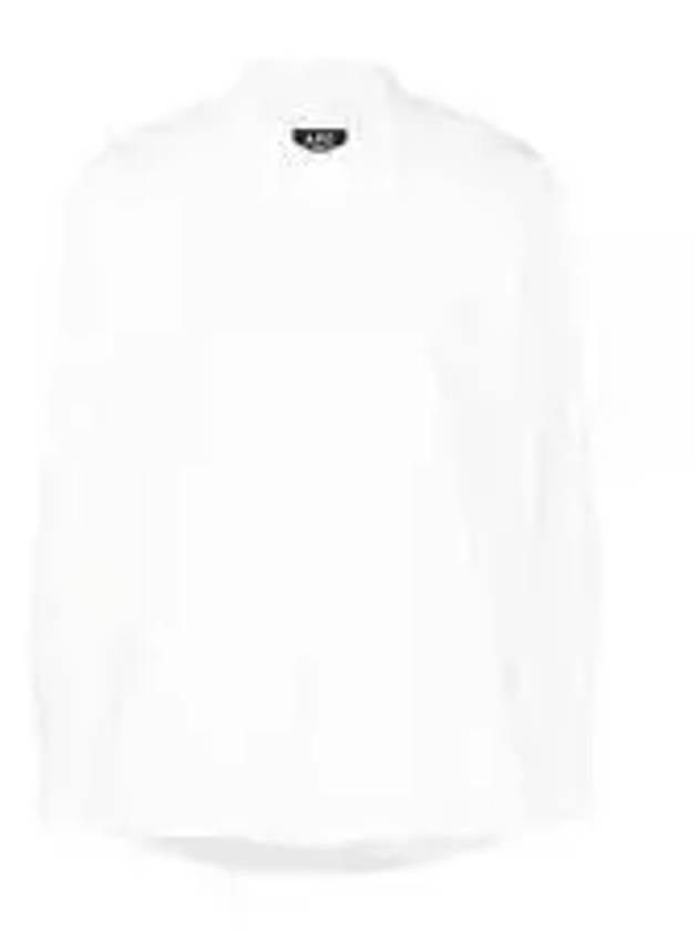 Boyfriend Long Sleeve Shirt White - A.P.C. - BALAAN 2