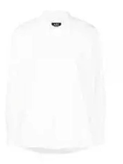 Boyfriend Long Sleeve Shirt White - A.P.C. - BALAAN 2