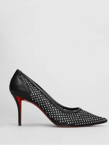 Christian Louboutin Apostropha Strass 80 Pumps - CHRISTIAN LOUBOUTIN - BALAAN 1