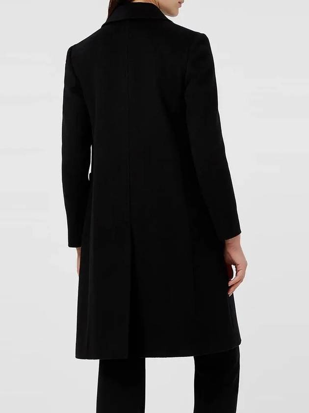 22FW Manuel MANUEL wool coat black 60161629 013 - MAX MARA - BALAAN 4