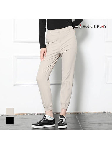 Women s windproof lining jogger pants HD4WPT001 - HOLIC&PLAY - BALAAN 1