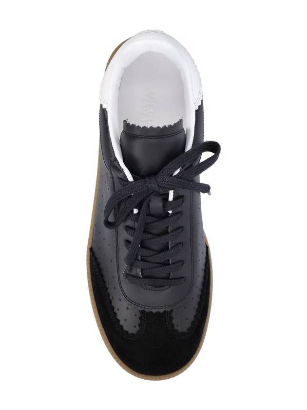 Bryce Logo Tab Low Top Sneakers Black - ISABEL MARANT - BALAAN 5