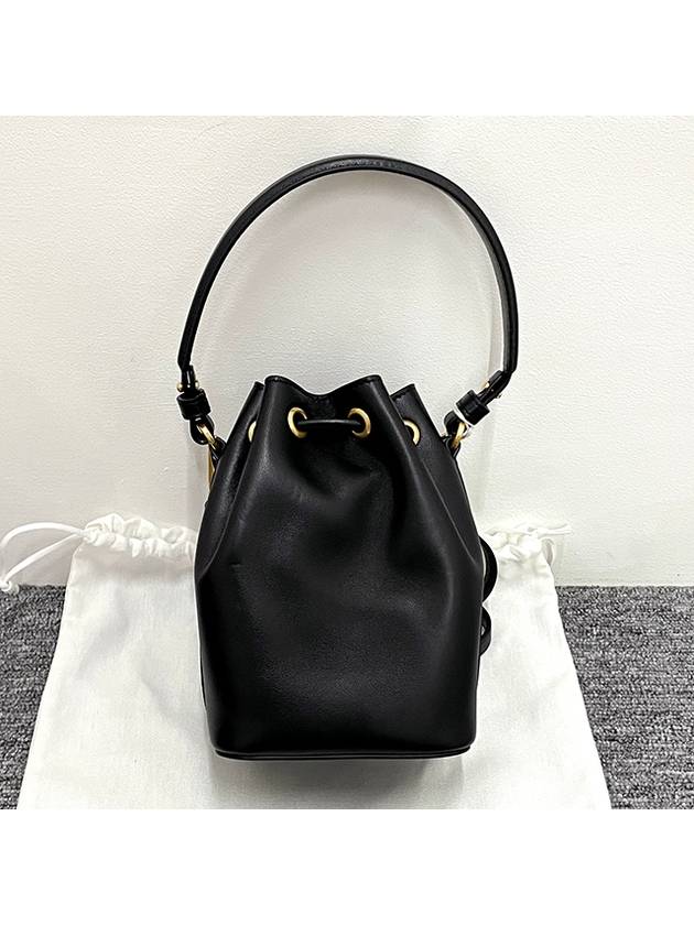 V Logo Bucket Bag Black - VALENTINO - BALAAN 5