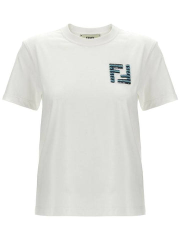 Fendi 'Ff' T-Shirt - FENDI - BALAAN 1