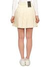 Adina Pleated Skirt Almond Milk - J.LINDEBERG - BALAAN 4