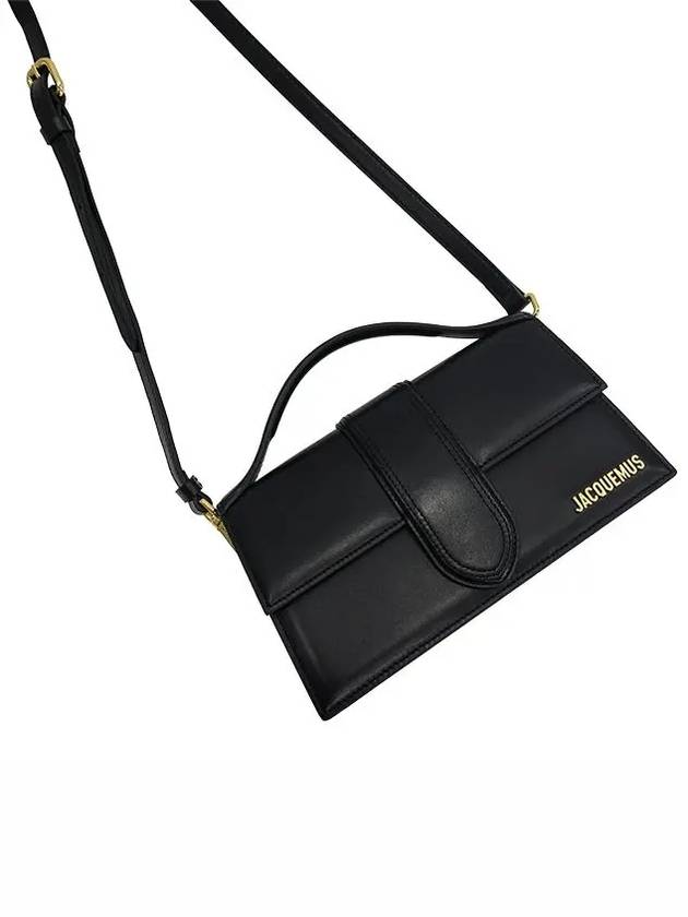 Le Grand Bambino Leather Tote Bag Black - JACQUEMUS - BALAAN 7