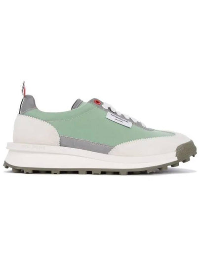 RWB Tech Runner Reflective Low Top Sneakers Green - THOM BROWNE - BALAAN 2