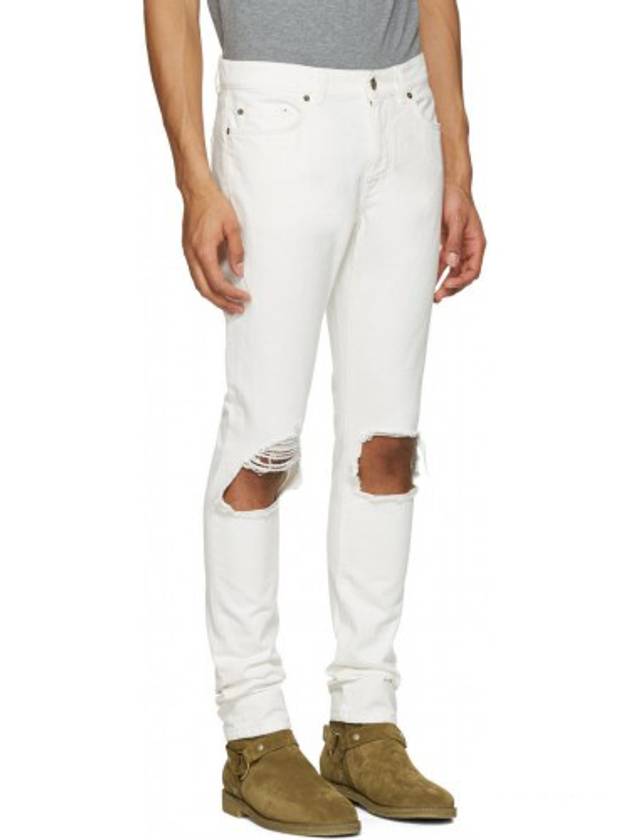 Moufa Skinny Jean White - SAINT LAURENT - BALAAN 3