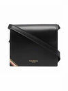 RWB Tab Enamel Strap Card Wallet Black - THOM BROWNE - BALAAN 2