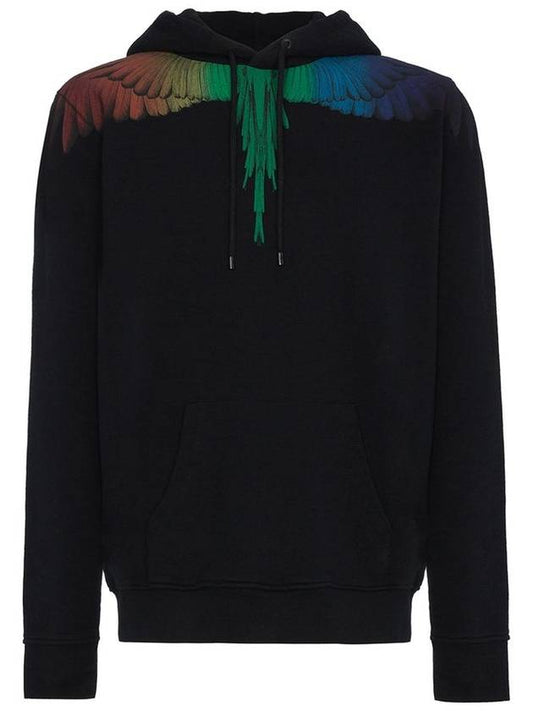 12th Anniversary Rainbow Wing Hoodie CMBB007S186300071088 - MARCELO BURLON - BALAAN 1