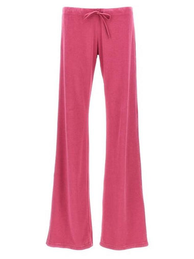 drawstring track pants dark pink - BALENCIAGA - BALAAN 1