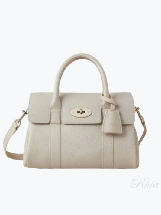 Bayswater Small Tote Bag Chalk - MULBERRY - BALAAN 2