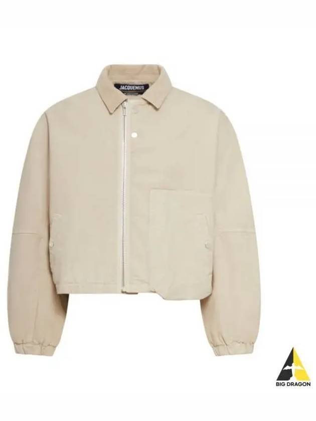 Le Blouson Trivela Utility Jacket Light Beige - JACQUEMUS - BALAAN 2