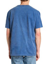 Honore Logo Cotton Short Sleeve T-Shirt Blue - ISABEL MARANT - BALAAN 6