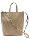 189813 TAUPE Color Calfskin Cabas Small Vertical 2WAY - CELINE - BALAAN 1