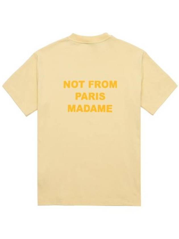 Drold Monsieur Slogan Short Sleeve T Shirt TS101 CO002 LYL - DROLE DE MONSIEUR - BALAAN 2